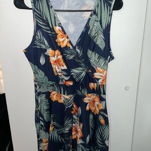 Floral Sleeveless Dress